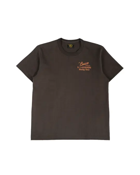 The Real McCoy's BC26007 Buco Tee / R.F. Accornero Charcoal