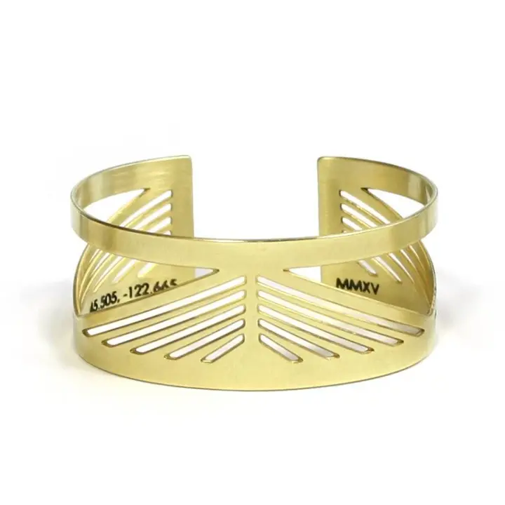 Recast Tilikum Crossing Cuff Bracelet