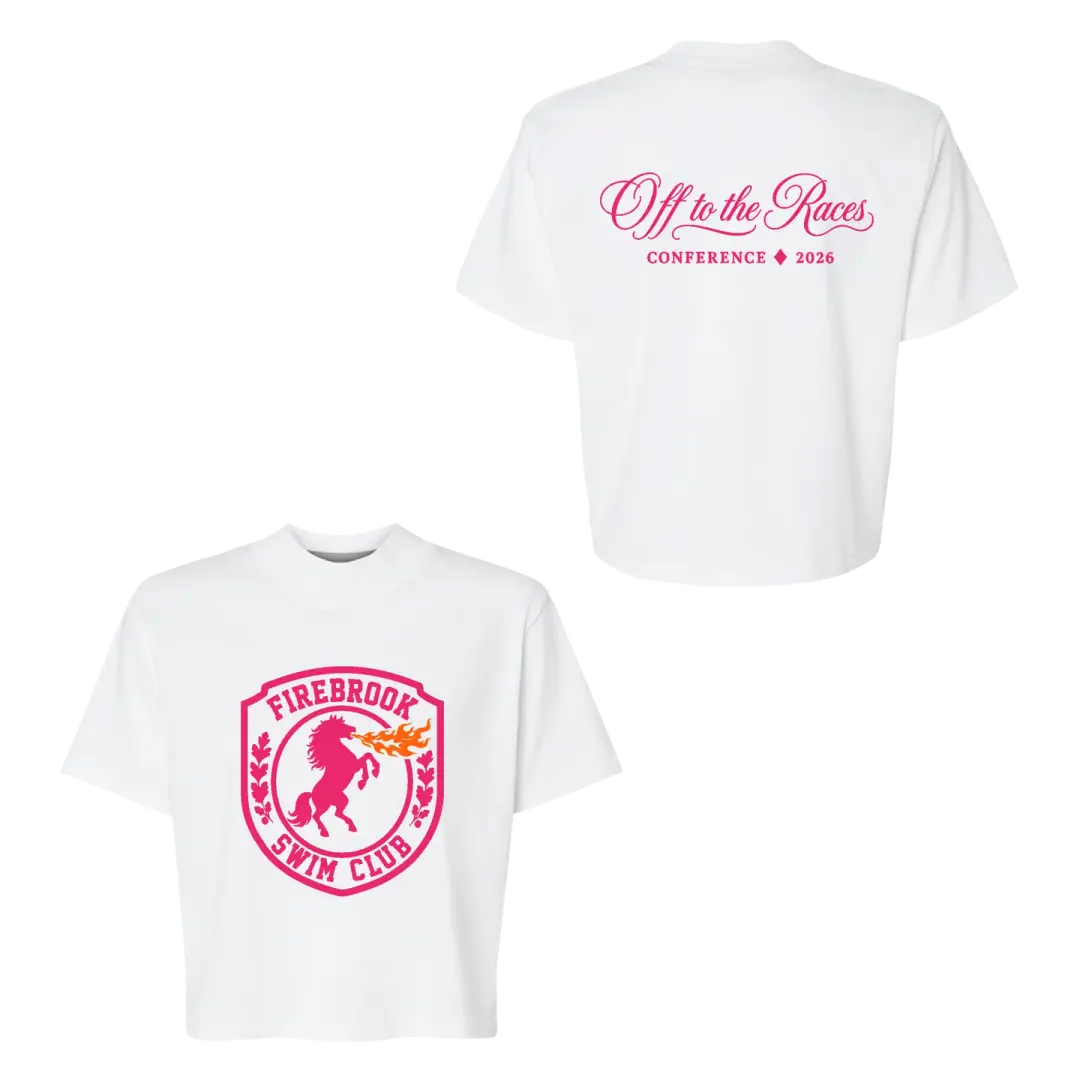 2026 CONFERENCE 3518 Ladies Boxy Crop Tee