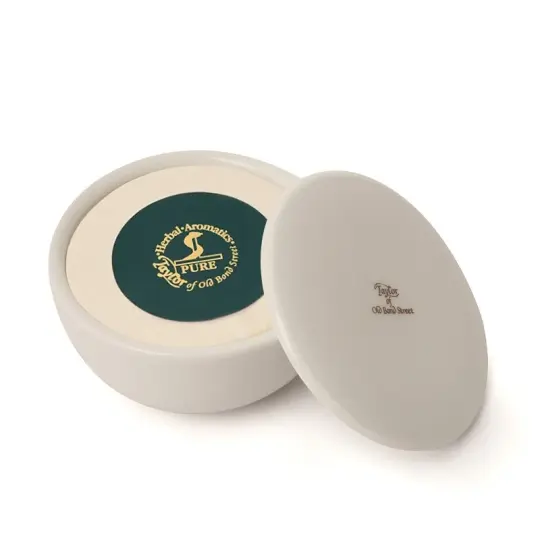 Traditional Shaving Soap Refill 55g in Ceramic Bowl