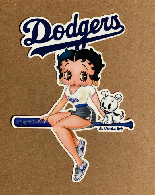 Dodger Betty Boop