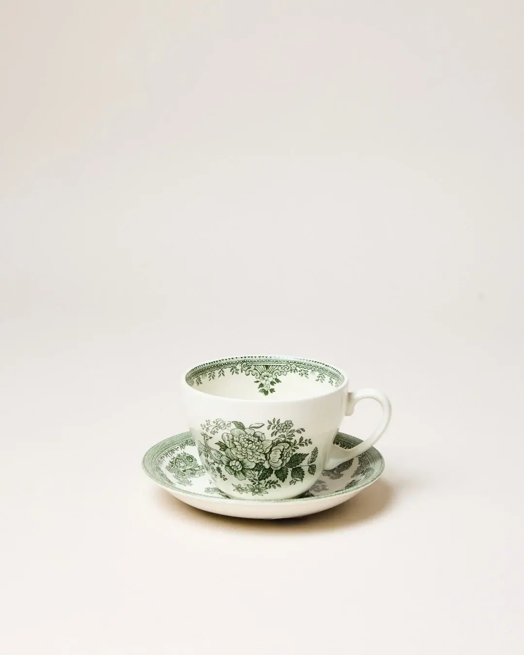 Vintage Transferware Mug & Saucer