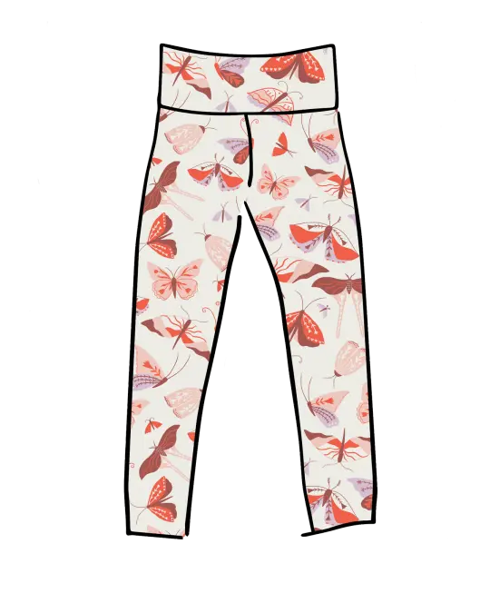 High Rise Ankle Leggings Field Study