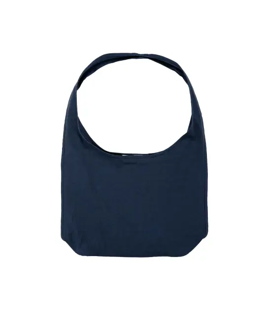 Body of Work Heron Bag Nep Cotton Linen Navy