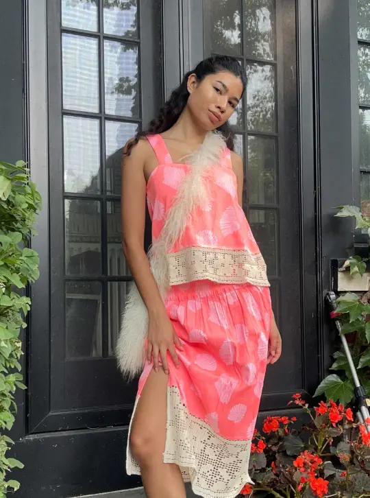 sample sale | crochet colette top biscayne | 1X & 2X