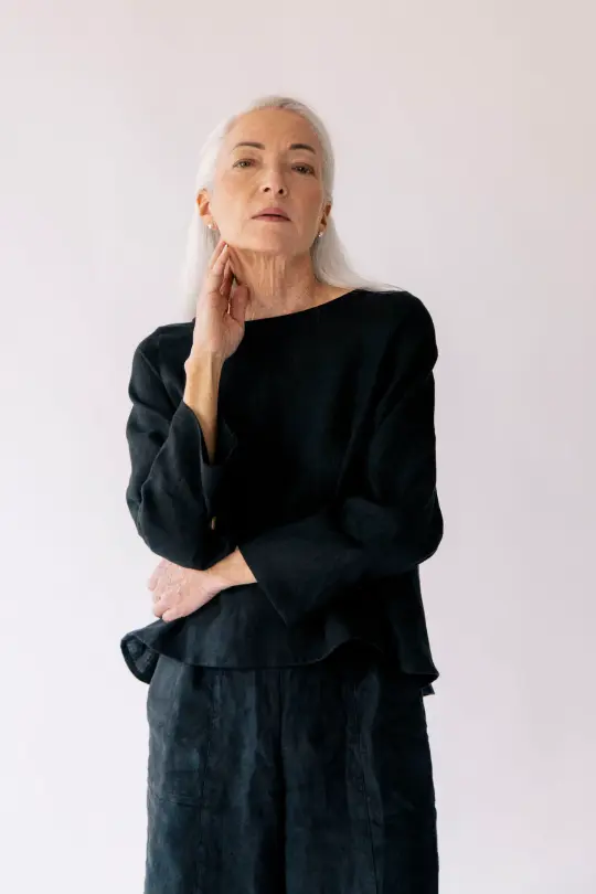 Opal Top - Linen