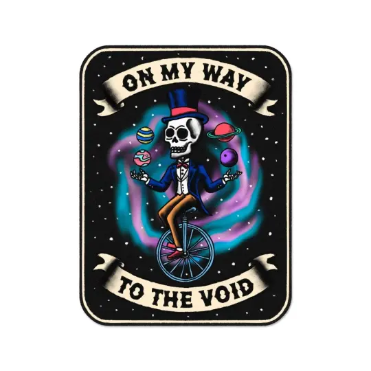 On my way to the void bumper sticker