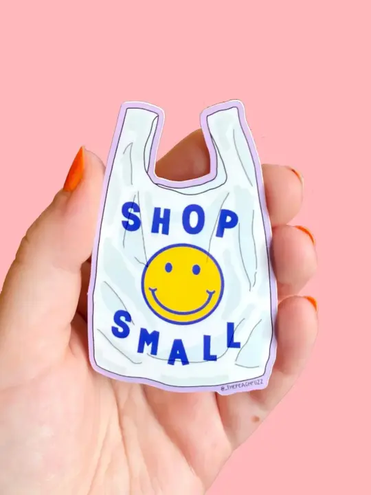 Shop Small Sticker