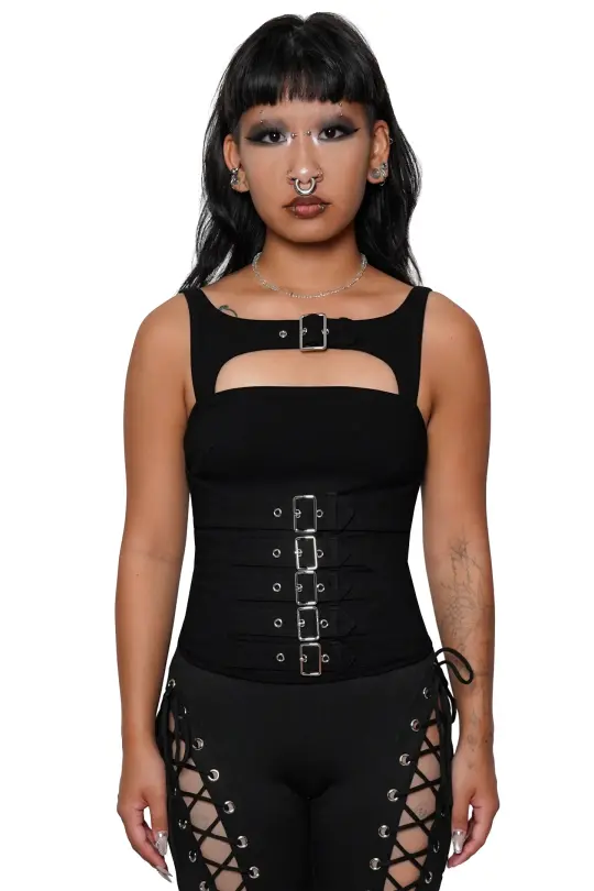 Bondage Bustier Top