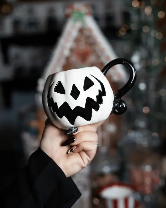White Pumpkin | Haunted Hallows Mug