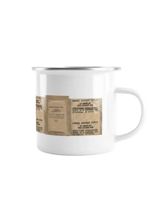 Coffee Instant Type Camping Mug