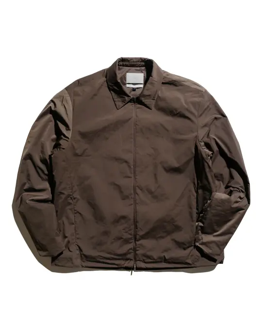 Amomento Taffeta Padded Jumper Brown