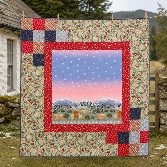 Highland Cow Celtic Christmas Bundle