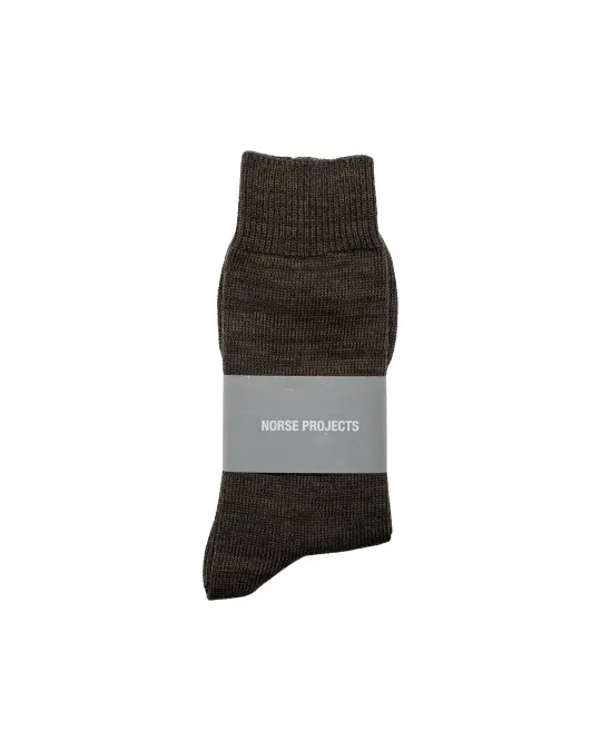 Norse Projects Bykle Heavy Cotton Twist Sock Beluga