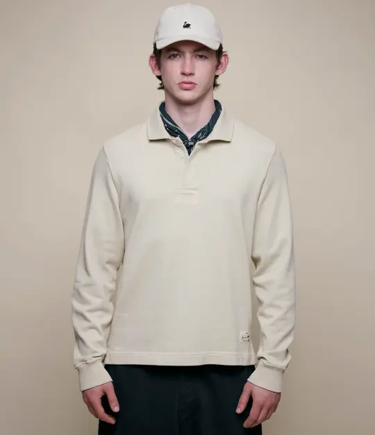 Sturdy Cotton Interlock Jersey Rugby Shirt