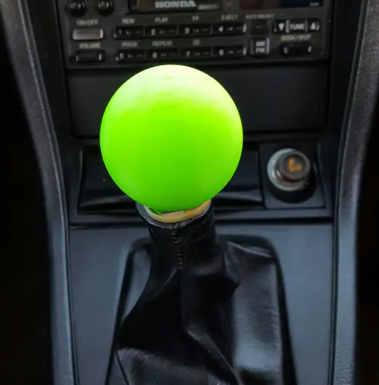 Universal 3d Printed Shift Knob, Standard 2-inch Round Version
