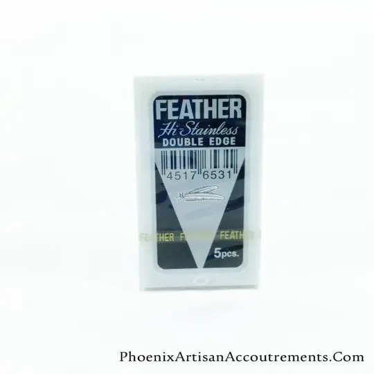 10 Feather New Hi-Stainless DE Blade, 2 packs of 5