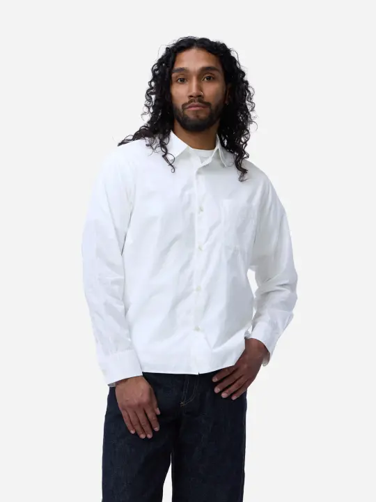 Director Shirt ~ White Poplin
