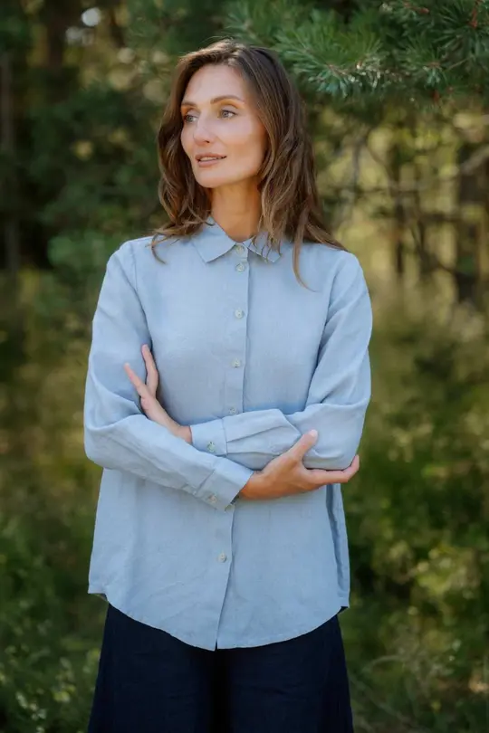 Ona – Oversized Linen Shirt