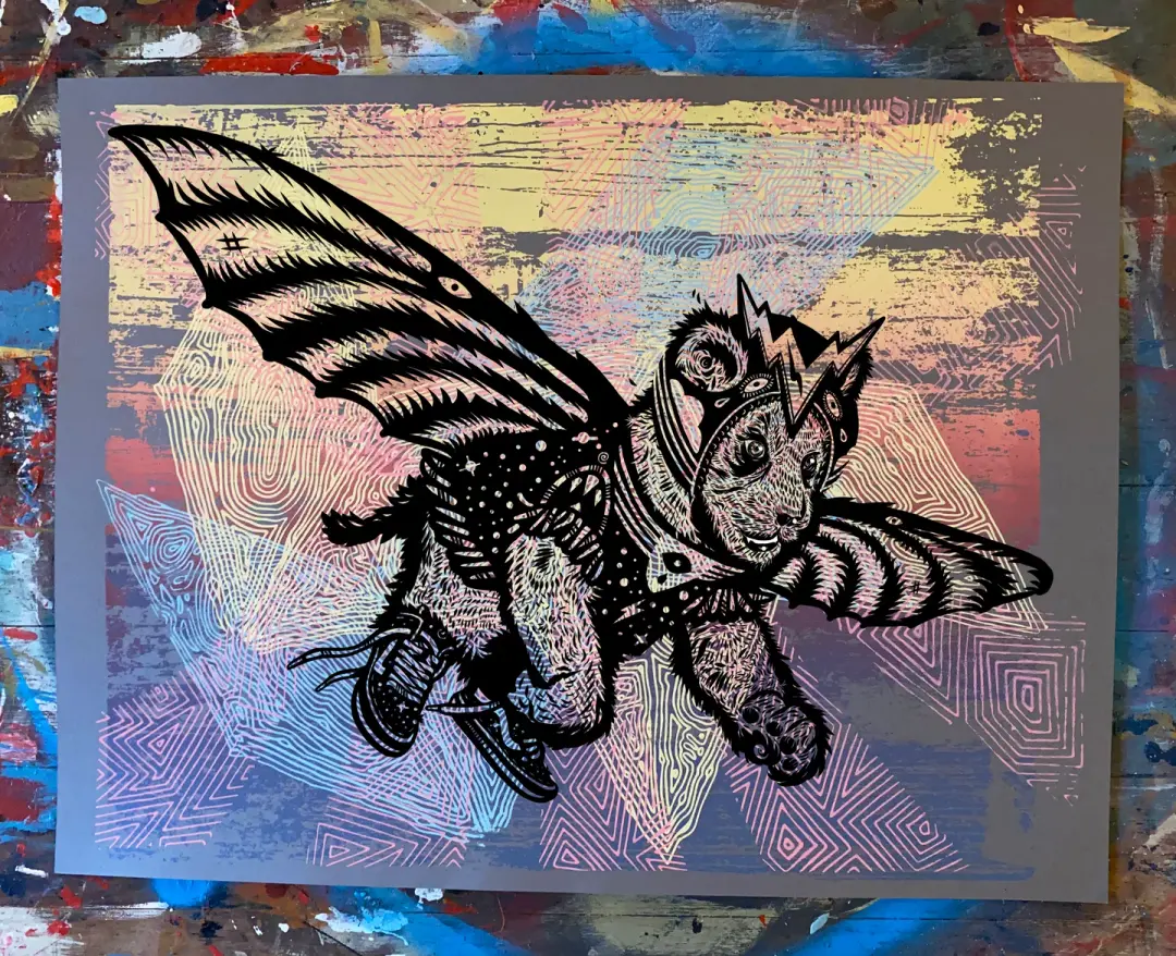 Baby Boy Screen Print