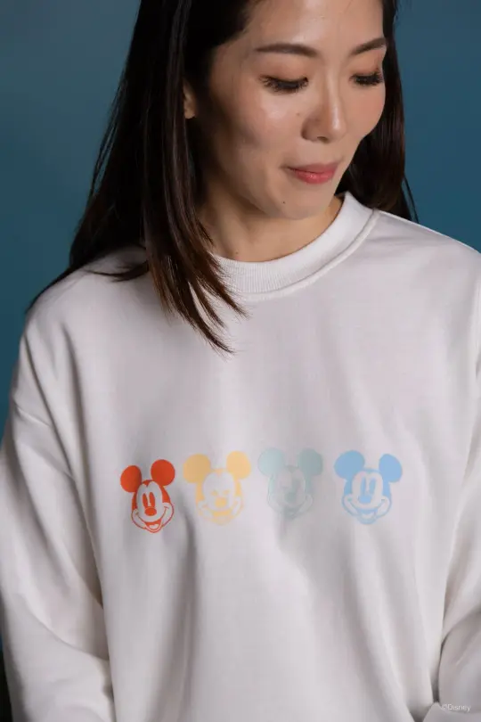 Personalisable Adult Pullover - Happy Mickey