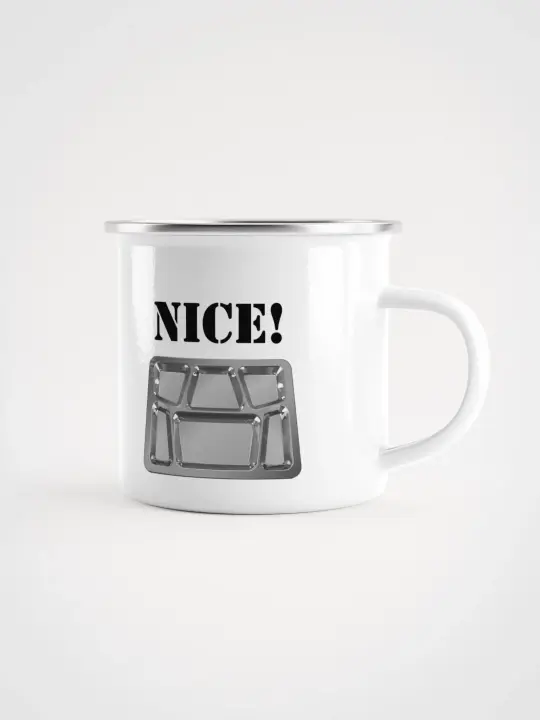 Nice camping mug
