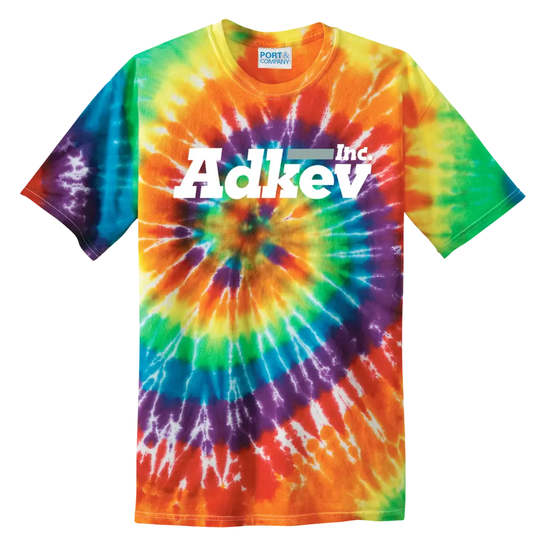 Adkev PC147 Port and Co Tie-Dye Short Sleeve Tee