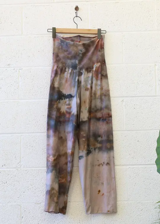 OOAK -  Virya Pedal Pant / M / Stretch Hemp/Organic Cotton / Ice Dye (133)