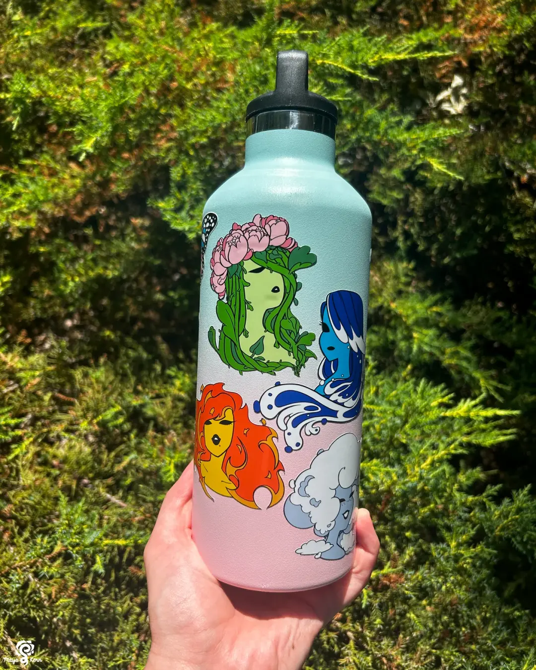 Elemental Girls Sticker Pack