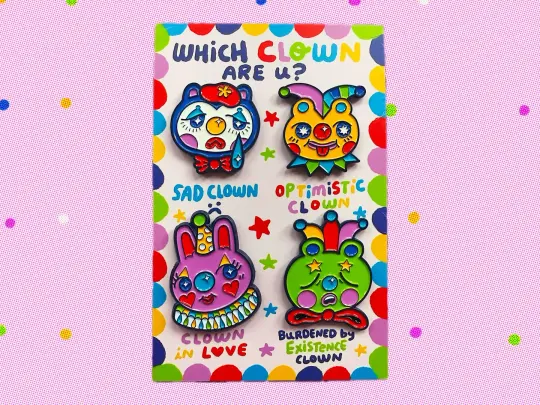 Which Clown R U ? - Pin Set