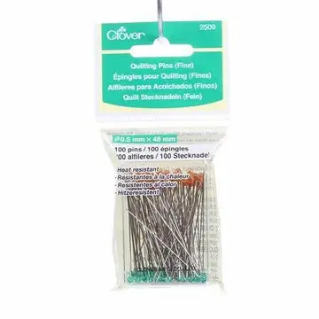 Quilting Fine Pin 0.5mm x 489mm 100ct