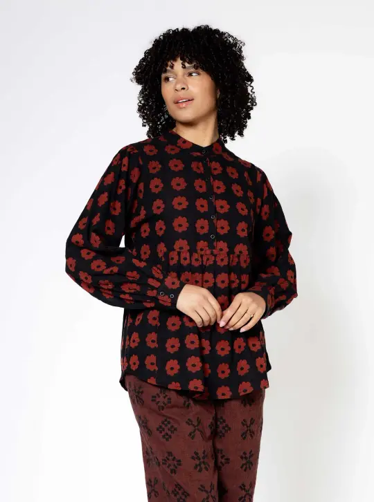 sample sale | peace blouse bloom | XS