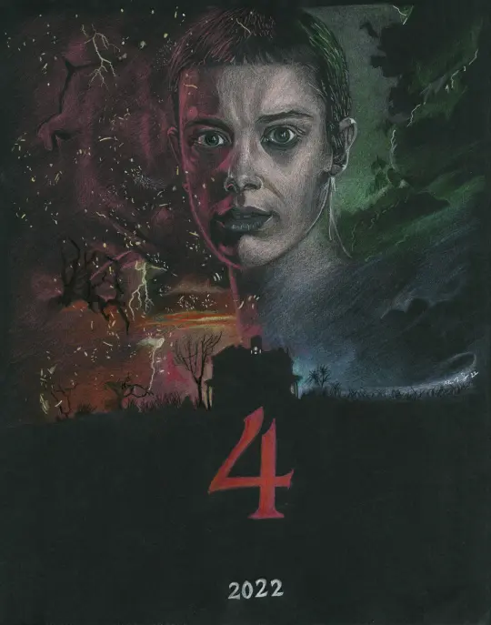 “Every ending has a beginning.” STRANGER THINGS 4 Art Print