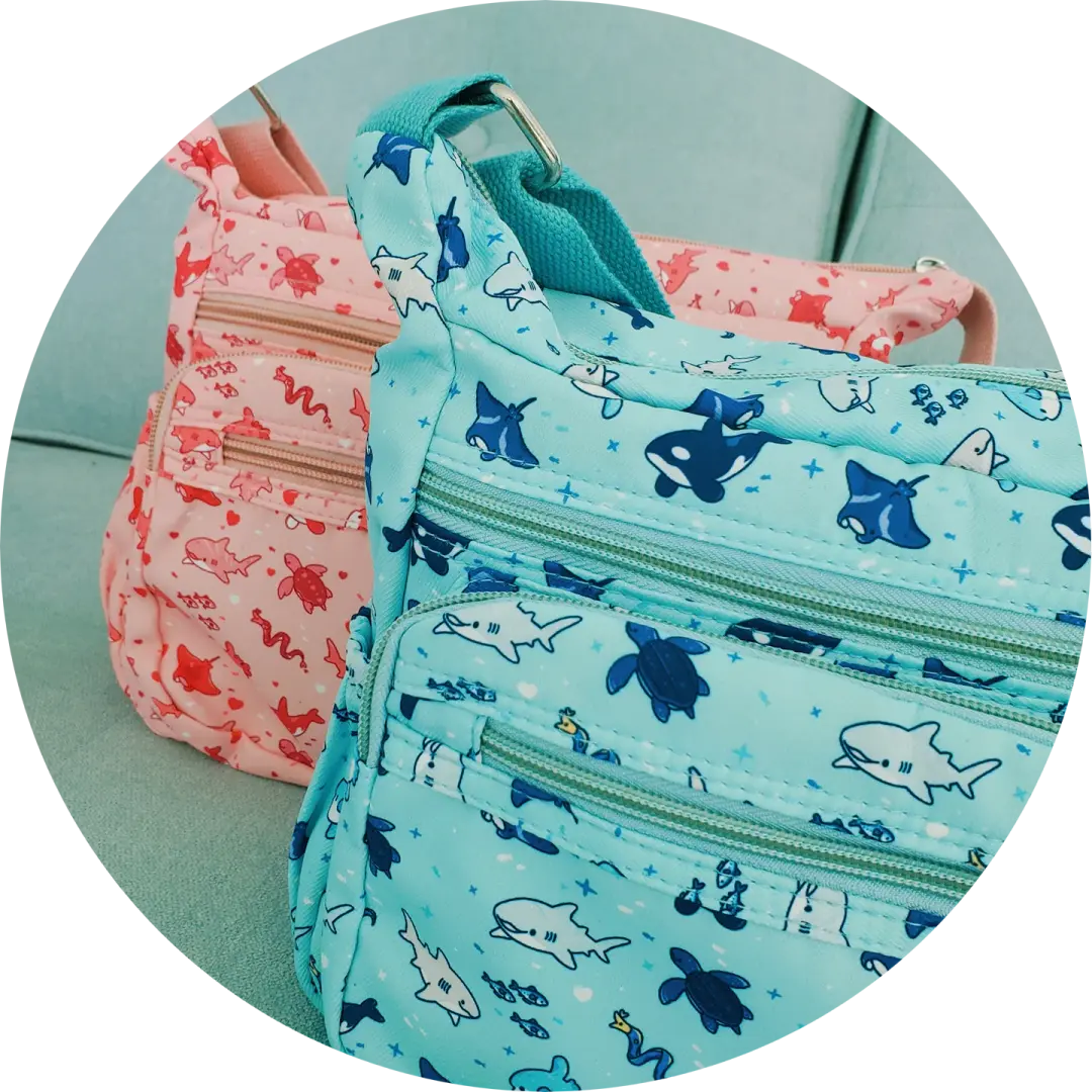 Fish Friends Crossbody Bag