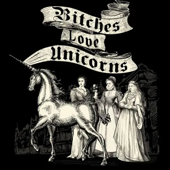 Bitches Love Unicorns Tee