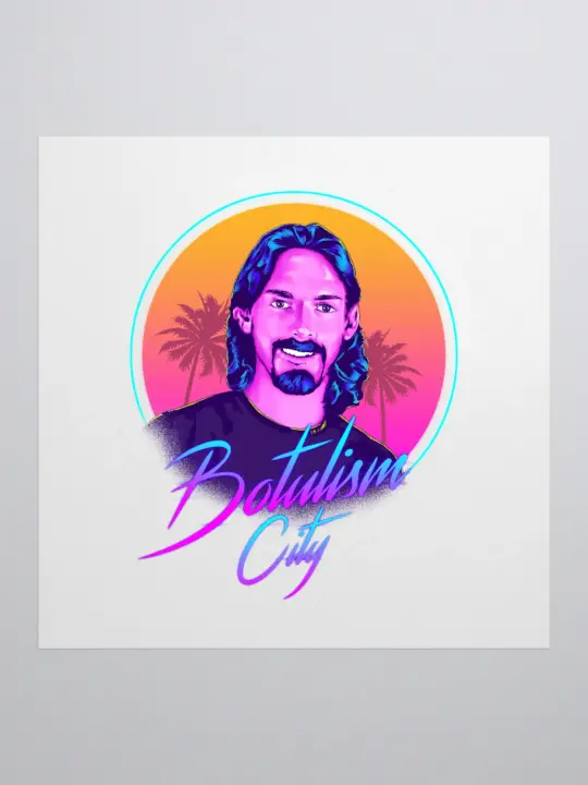 Botulism City Sticker