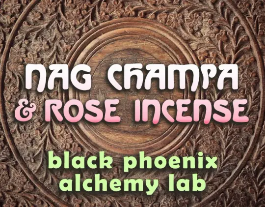 Nag Champa &amp; Rose Incense Perfume Oil