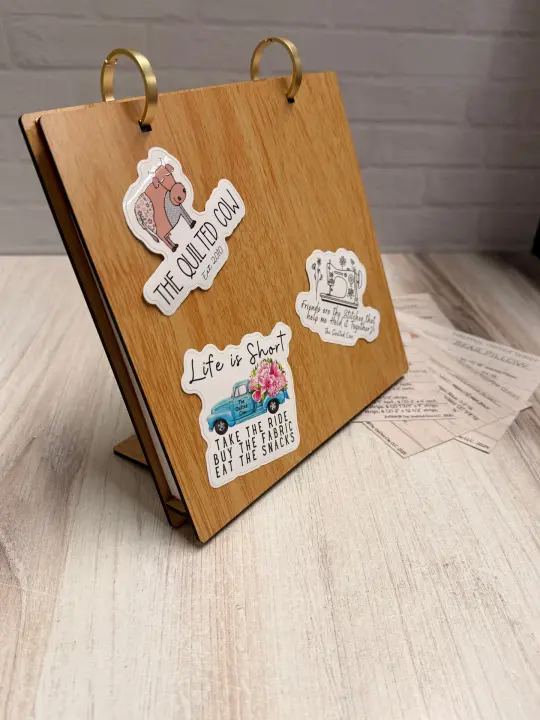 Stitches & Stickers Album