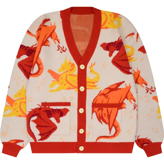 Dragon' Around Cardigan