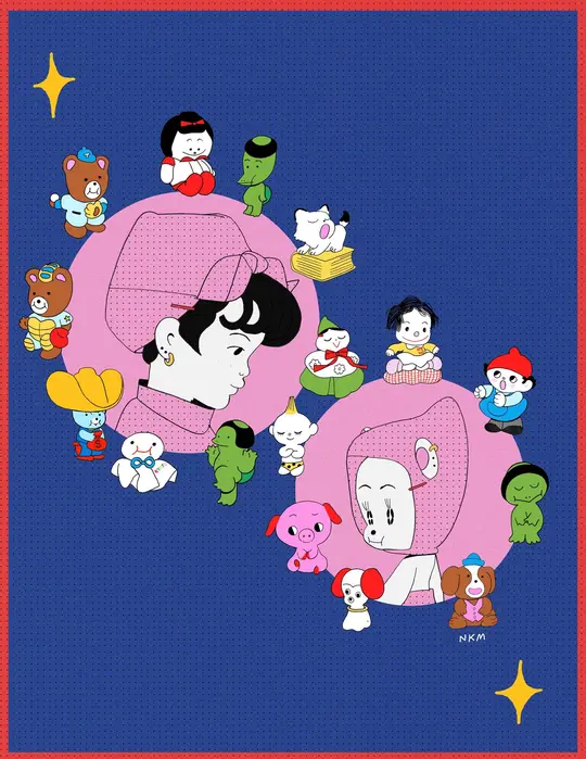 "Circle of Friends" Art Print