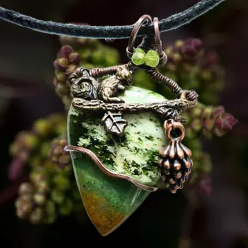 Evergreen Wire Wrap Pendant - Woodland Collection