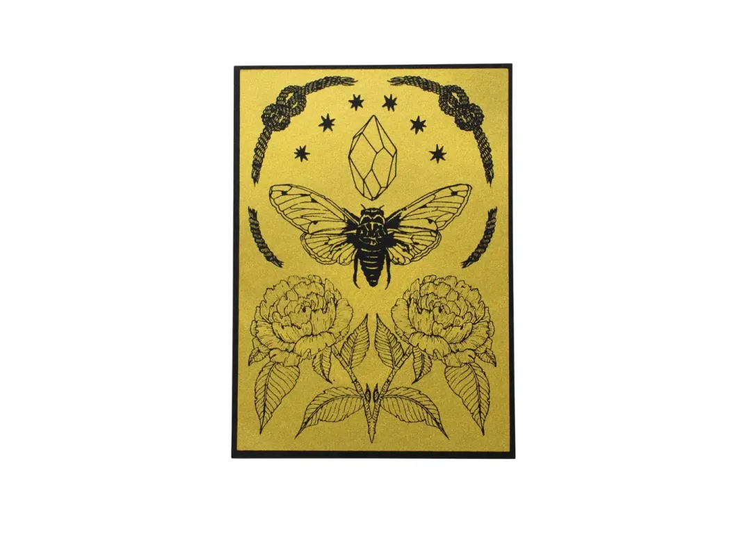 Cicada Tiny Shrine Print