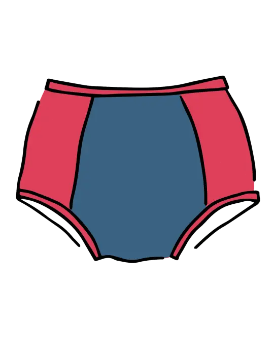 Original Stormy Pomegranate Panel Pants