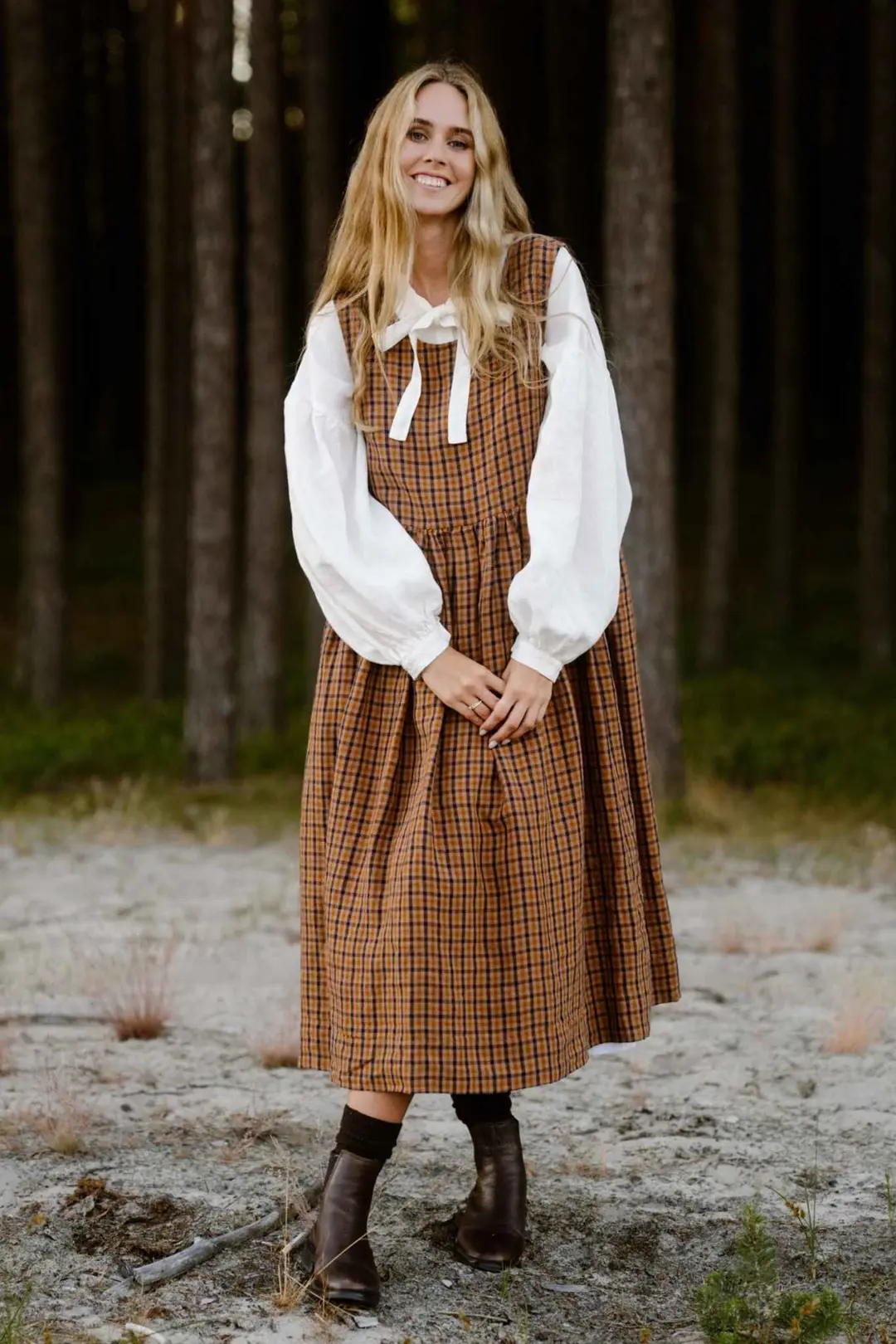 Smock – Oversized Sleeveless Linen Dress