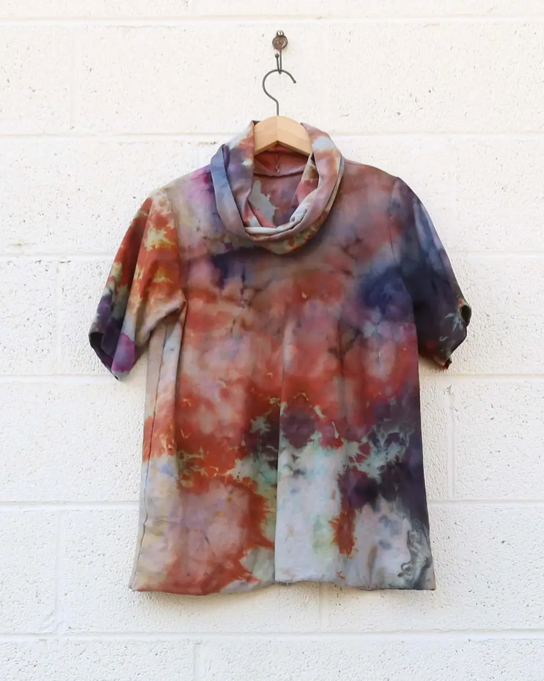 OOAK - Pilgrim Ojai Shirt / M / Stretch Cotton / Ice Dye (313)