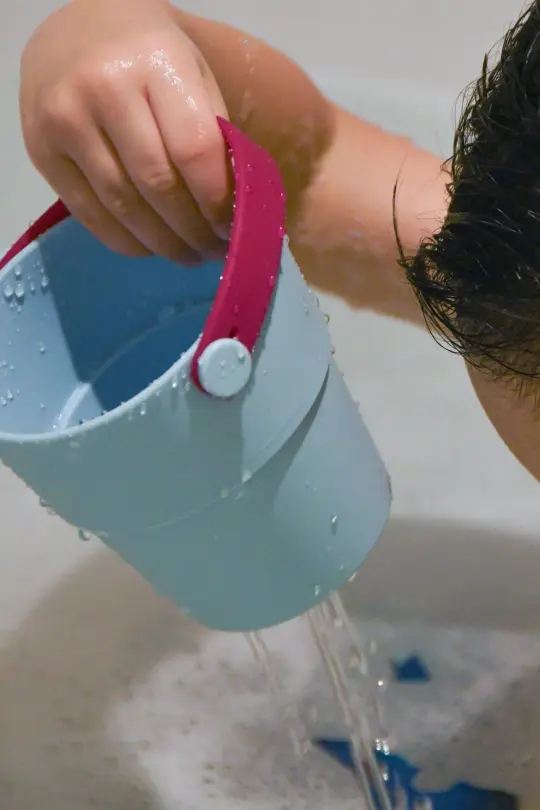 Mini Shower Buckets - Set of 4