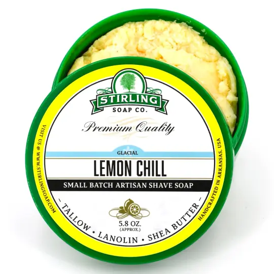 Glacial Lemon Chill - Shave Soap