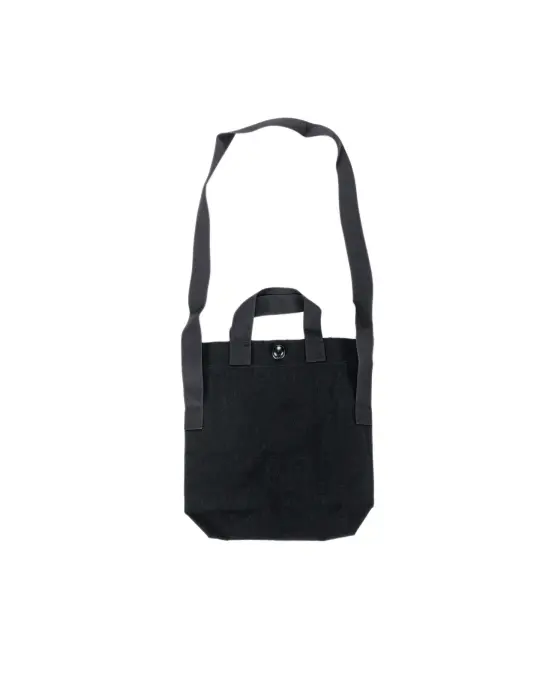 MAN-TLE R0B4 'Mini Tote' Black Nylon