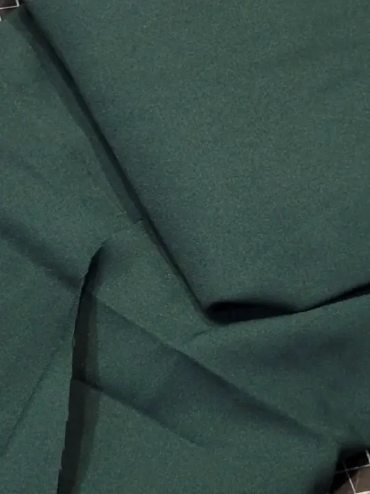 Hunter Green Polyester Suiting- By the Yard