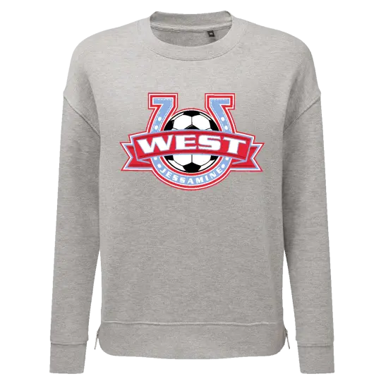 WJHS Soccer TD600 Ladies Side Zip Crewneck Sweatshirt